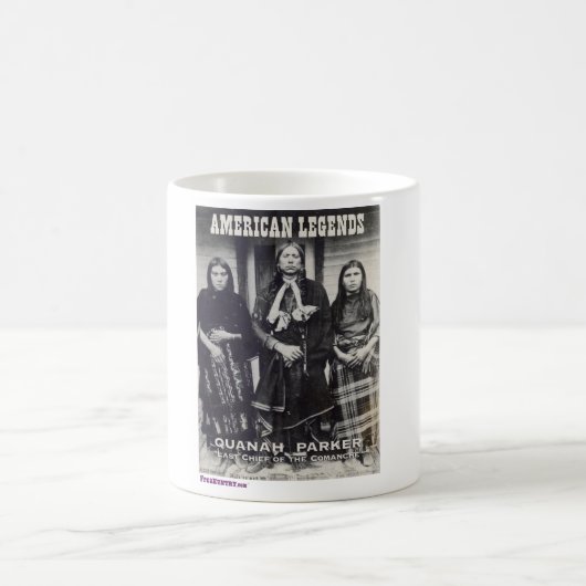 Quanah Parker Value T-Shirt Koffiemok (Center)