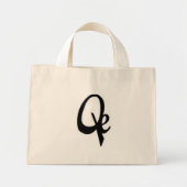 Quancheye Recordz Bagz Mini Tote Bag (Voorkant)