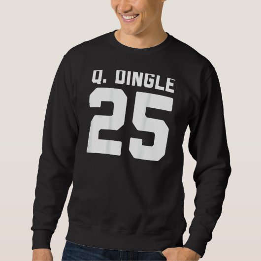 Quandale Dingle Funny Internet Meme 25 Jersey Hall Trui (Voorkant)
