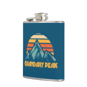 Quandary Peak Colorado Retro Turquoise Heupfles (Links)