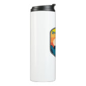 Quandary Peak Colorado Sunrise Thermosbeker (Gedraaid links)