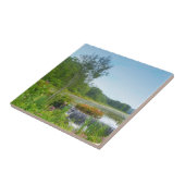 Quanipaug Trivet Tegeltje (Zijkant)