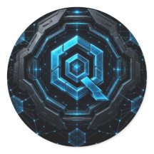 Quant Overledger Circuit Hex Sticker