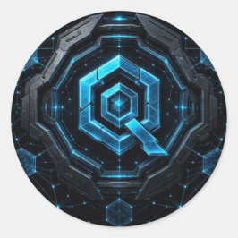 Quant Overledger Circuit Hex Sticker