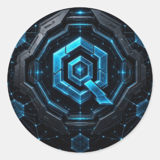 Quant Overledger Circuit Hex Sticker
