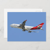 Quantas Airlines Feestdagenkaart (Voorkant / Achterkant)