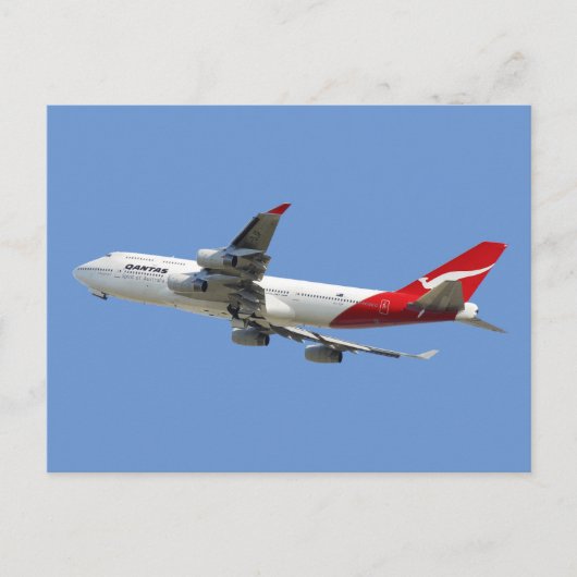 Quantas Airlines Feestdagenkaart (Voorkant)