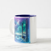 Quanticism Logo Coffee Mok (Voorkant links)