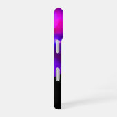 QUANTUM BUBBEL paars iPhone 16 Hoesje (Rechterkant)
