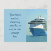 Quantum Calling Custom Aankondigingskaart (Voorkant)