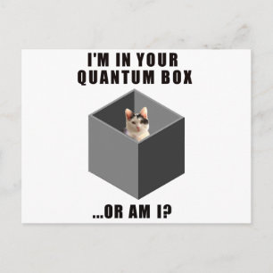 Quantum Cat Briefkaart