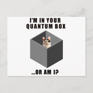 Quantum Cat Briefkaart