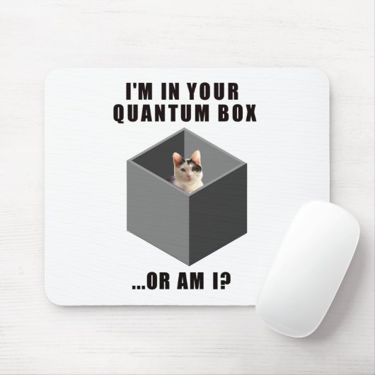 Quantum Cat Muismat (Met muis)