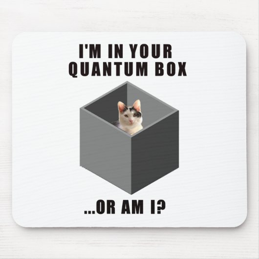 Quantum Cat Muismat (Voorkant)