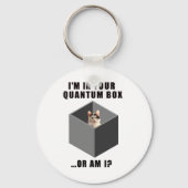Quantum Cat Sleutelhanger (Voorkant)
