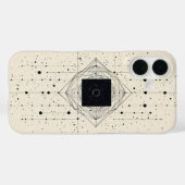 Quantum Center-raster Case-Mate iPhone Case (Achterkant (horizontaal))