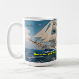 Quantum-Charm AI gevraagd Sailing Tall Ship v3.0 Koffiemok