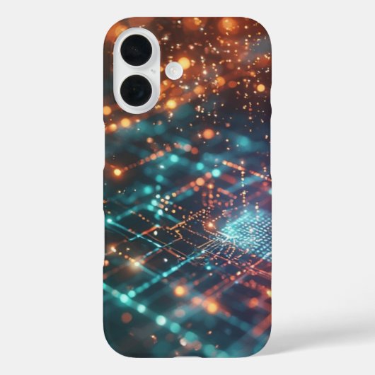 Quantum Circuit Flow Case-Mate iPhone Case (Achterkant)