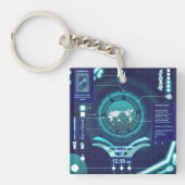 Quantum Computer AcrylSleutelhanger Sleutelhanger (Voorkant)