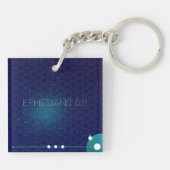 Quantum Computer AcrylSleutelhanger Sleutelhanger (Achterkant)