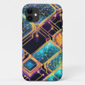 Quantum Computing-netwerklampjes Case-Mate iPhone Case (Achterkant)