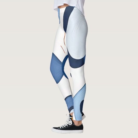 Quantum Dot Dreams Abstract Leggings (Links)