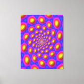 Quantum Eigen State Mandala Kunst  Canvas Afdruk (Voorkant)