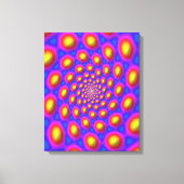 Quantum Eigen State Mandala Kunst Canvas Afdruk (Voorkant)