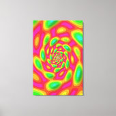 Quantum Eigen State Mandala Kunst Canvas Afdruk (Voorkant)