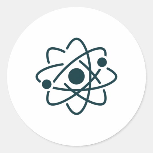 Quantum Elegance Sticker (Voorkant)