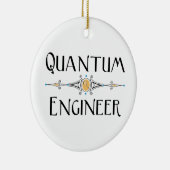 Quantum Engineer Line Keramisch Ornament (Rechts)