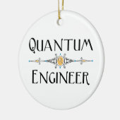 Quantum Engineer Line Keramisch Ornament (Links)