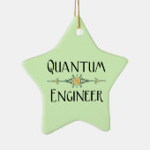 Quantum Engineer Line Keramisch Ornament (Rechts)