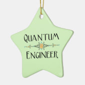 Quantum Engineer Line Keramisch Ornament (Links)