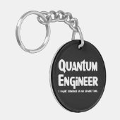 Quantum Engineer Zombie Fighter Sleutelhanger (Voorkant Links)