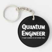 Quantum Engineer Zombie Fighter Sleutelhanger (Voorkant)