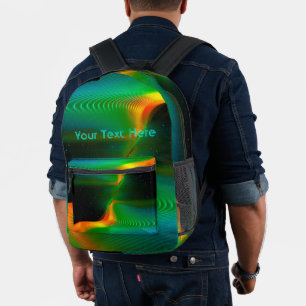 Quantum Entangens Bedrukte Rugzak