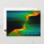 Quantum Entangens Briefkaart (Voorkant / Achterkant)