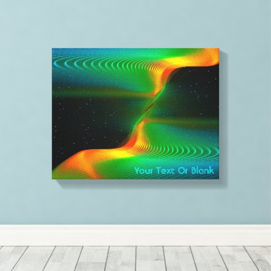 Quantum Entangens Canvas Afdruk (Insitu (Houten vloer))