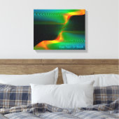 Quantum Entangens Canvas Afdruk (Insitu (Slaapkamer))