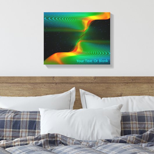 Quantum Entangens Canvas Afdruk (Insitu (Slaapkamer))