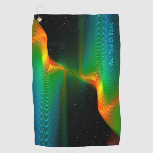 Quantum Entangens Golfhanddoek (Voorkant)