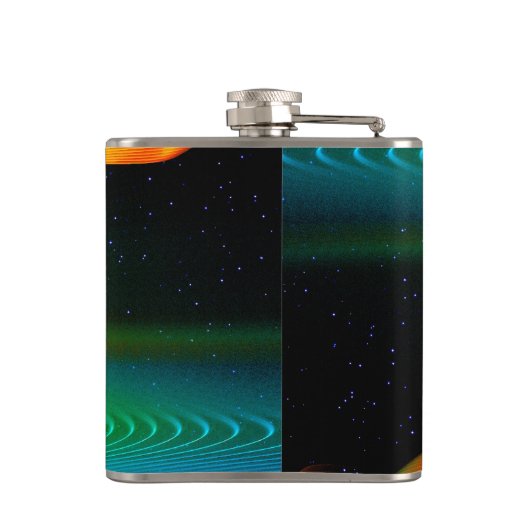 Quantum Entangens Heupfles (Achterkant)