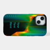 Quantum Entangens iPhone 15 Case (Achterkant horizontaal)