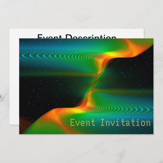 Quantum Entangens Kaart (Voorkant / Achterkant)