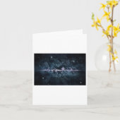 Quantum Entangens Kaart (Gele Bloem)