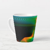 Quantum Entangens Latte Mok (Linkerhoek)