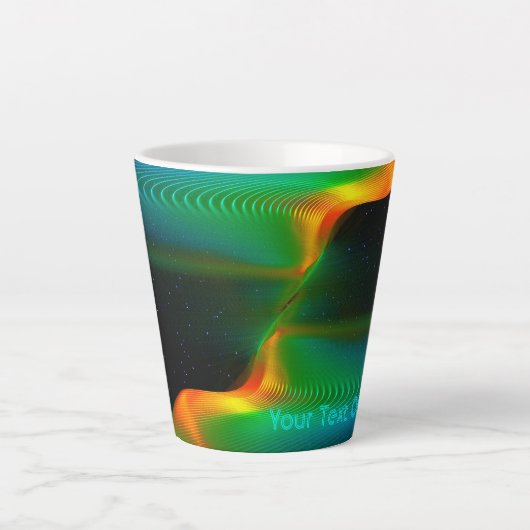 Quantum Entangens Latte Mok (Voorkant)