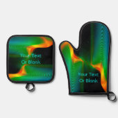 Quantum Entangens Ovenwant & Pannenlap Set (Voorkant)