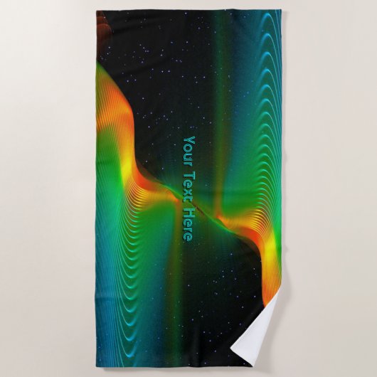 Quantum Entangens Strandlaken (Voorkant)